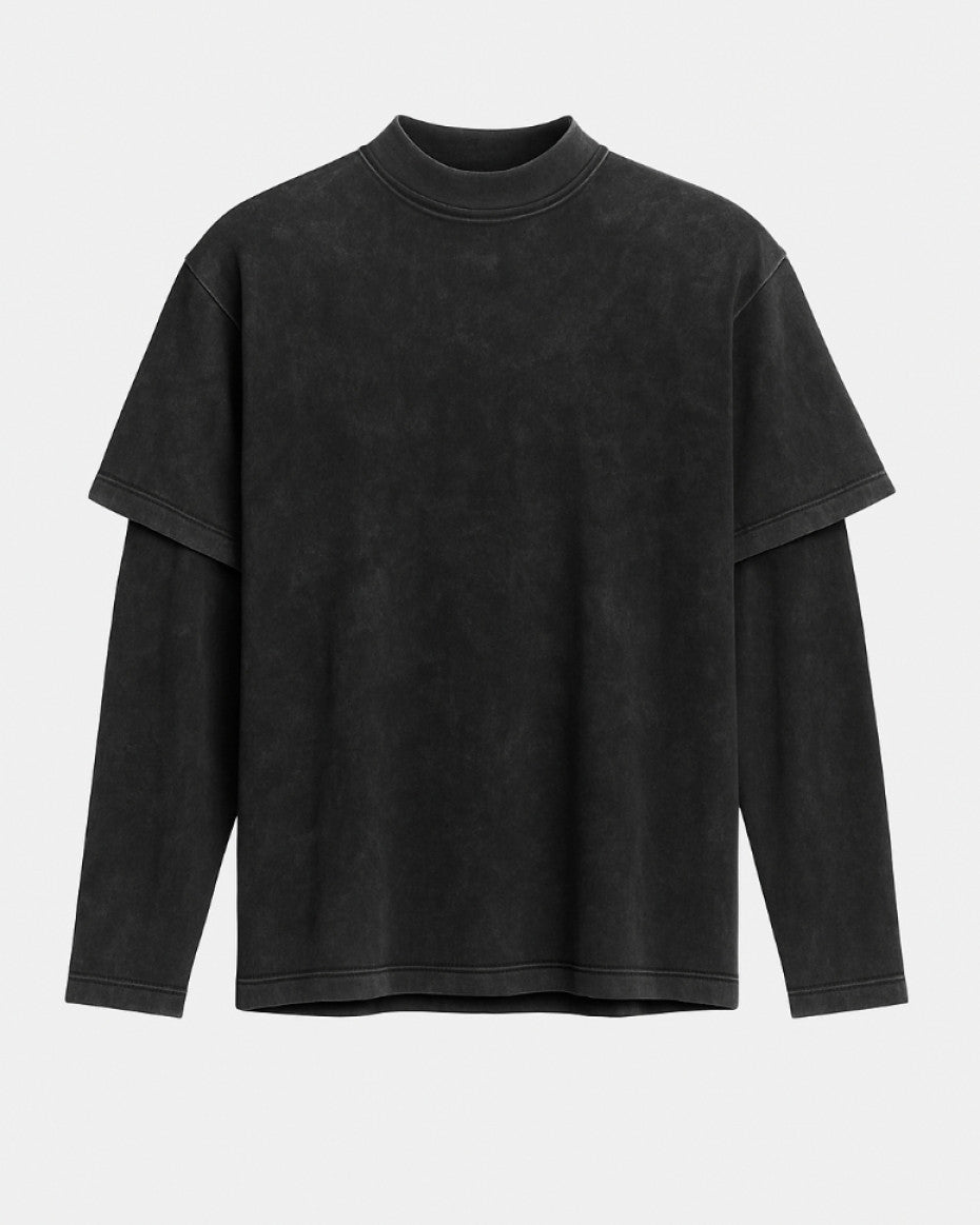 Washed Monochrome Long sleeves