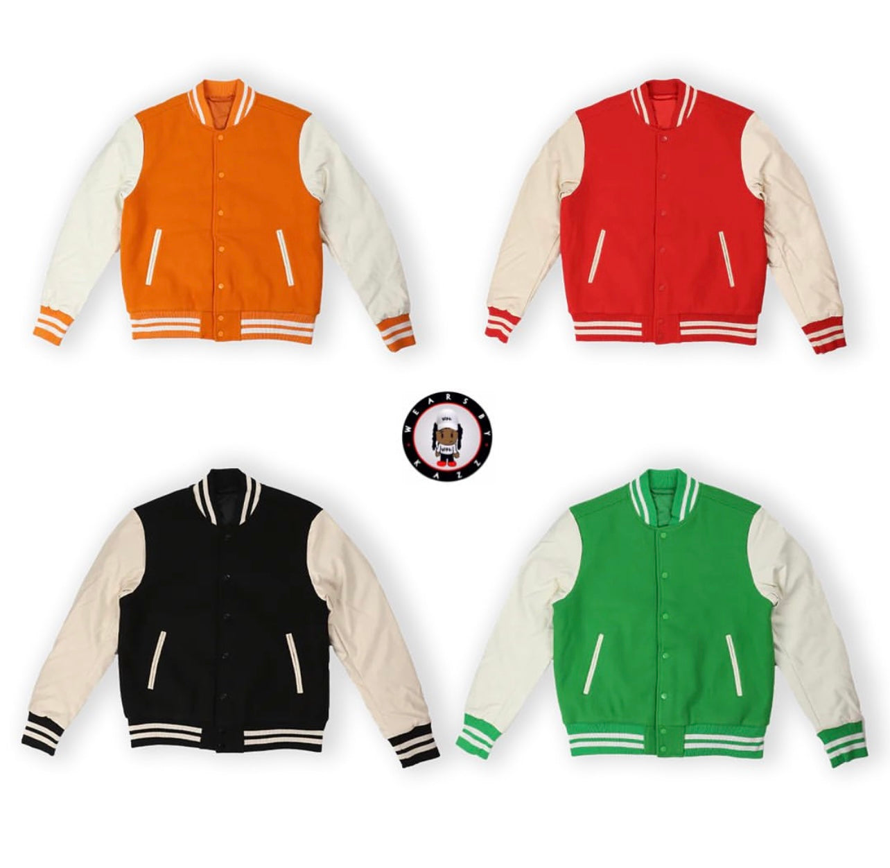 BLANK VARSITY JACKET